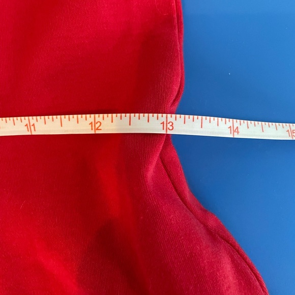 *DONATED* NY & Co | Bright Red Dress with Pockets | Stretchy - Picture 6 of 7